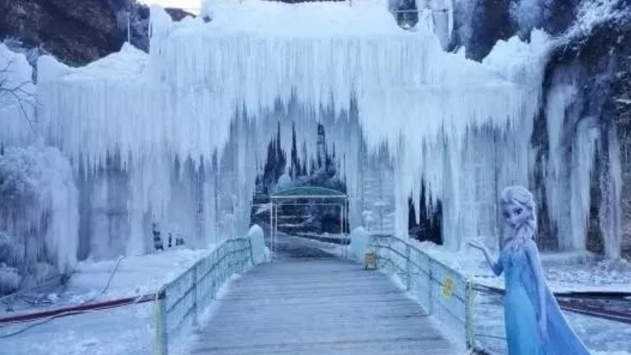 房山古洞古村冰雪节体验