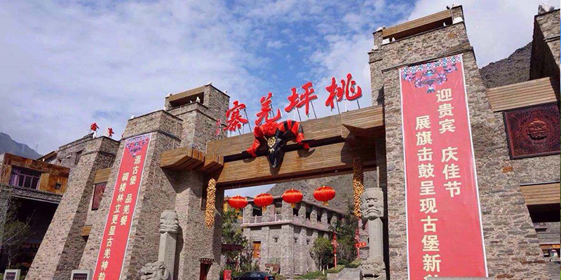 树虎桃坪羌寨莎朗风情酒店